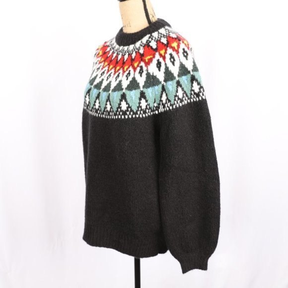 NEW Urban Outfitters Cadence Intarsia Knit Sweater - Picture 7 of 12